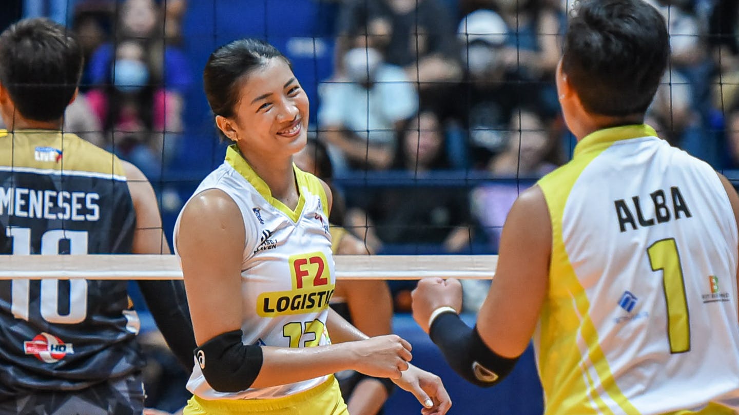 Kim Kianna Dy leads F2 to second win in PVL Invitational, gives rookie high praise